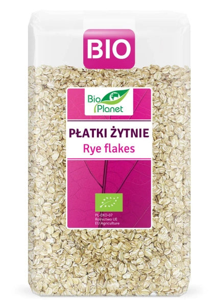 Płatki żytnie 600 g - Bio Planet (EKO)