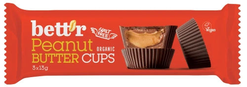 Praliny z kremem z orzeszków ziemnych 3 szt. 39 g - Bett'R (EKO)
