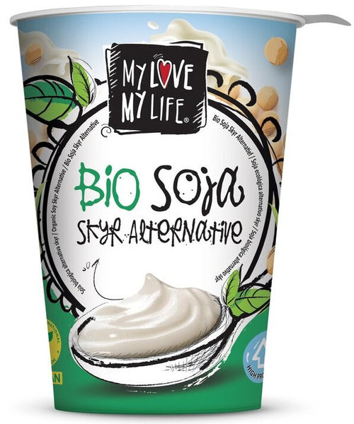 Produkt typu skyr proteinowy sojowy naturalny bez dodatku cukrów 400 g - My Love My Life (EKO)