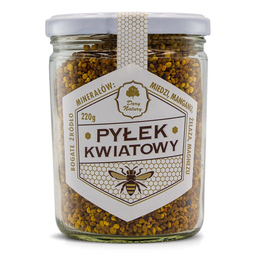 Pyłek kwiatowy pszczeli 220 g - Dary Natury