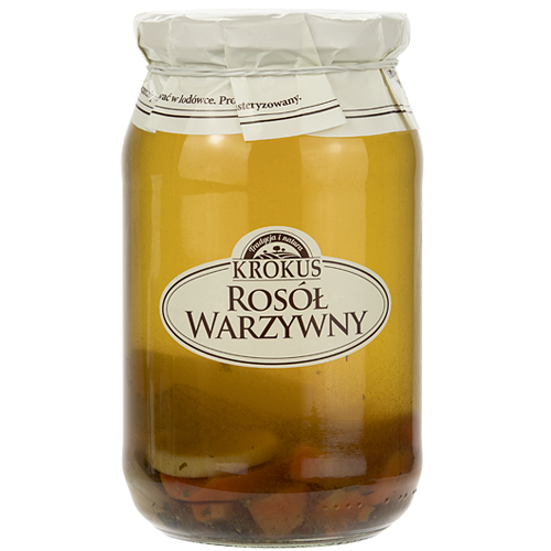 Rosół warzywny bezglutenowy bez dodatku cukru bezglutenowy 810 ml - Krokus