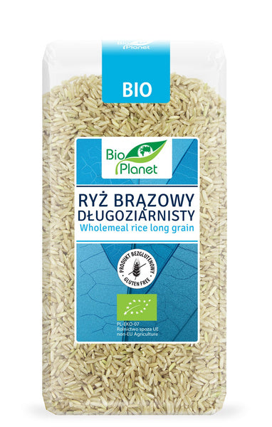 Ryż brązowy długoziarnisty 500 g - Bio Planet (EKO)