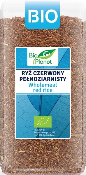 Ryż czerwony pełnoziarnisty 400 g - Bio Planet (EKO)