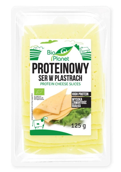 Ser proteinowy plastry 125 g - Bio Planet (EKO)