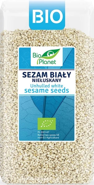 Sezam biały niełuskany 400 g - Bio Planet (EKO)