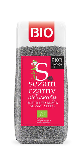 Sezam czarny niełuskany 200 g - Eko Alfabet (EKO)