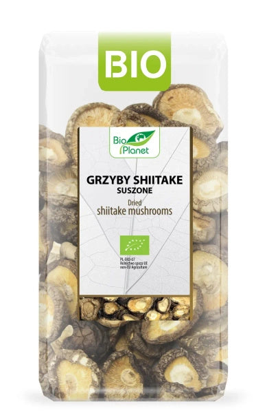 Shiitake grzyby suszone 50 g - Bio Planet  (EKO)