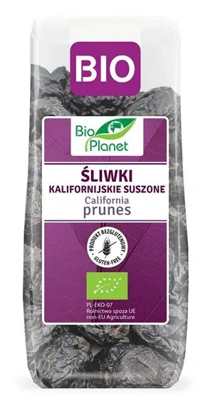 Śliwki kalifornijskie suszone bez pestek 200 g - Bio Planet (EKO)