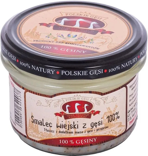 Smalec wiejski z gęsi 160 g - Polskie Gęsi