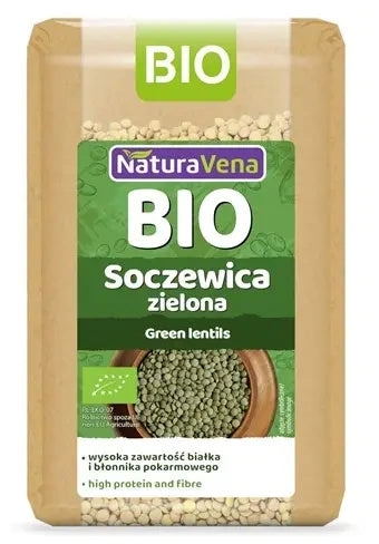 Soczewica zielona 400 g - Naturavena (EKO)