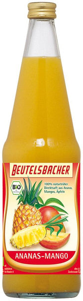 Sok jabłko ananas mango 700 ml - Beutelsbacher (EKO)