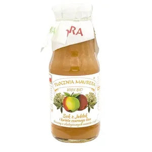Sok jabłkowy z kwiatem czarnego bzu NFC 300 ml - Tłocznia Maurera (EKO)