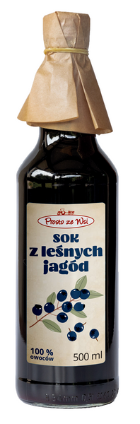 Sok jagodowy 500 ml - Prosto Ze Wsi