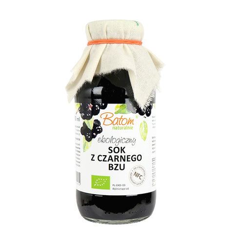 Sok z czarnego bzu NFC 330 ml - Batom (EKO)