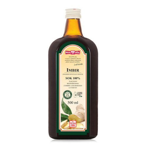 Sok z imbiru 500 ml - Polska Róża