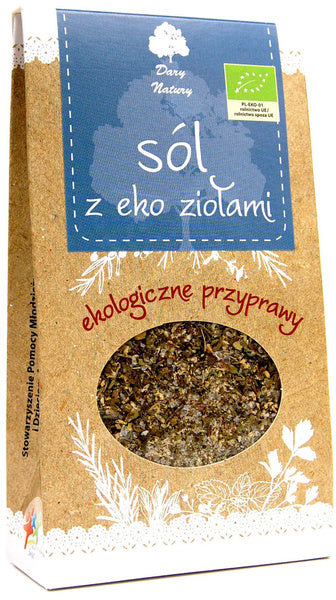 Sól z ziołami 100 g - Dary Natury (EKO)