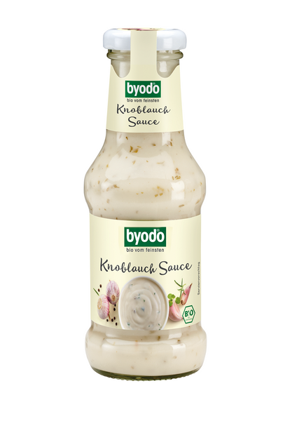Sos czosnkowy bezglutenowy 250 ml - Byodo (EKO)