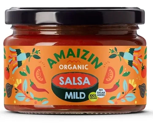 Sos salsa łagodny bezglutenowy 260 g - Amaizin (EKO)