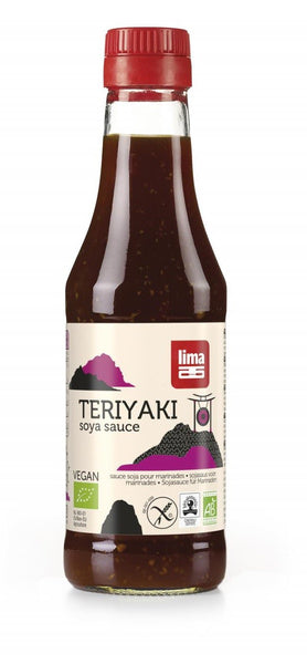 Sos sojowy słodki teriyaki bezglutenowy 250 ml - Lima (EKO)