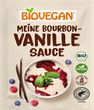 Sos waniliowy bezglutenowy 2 szt. 32 g - Biovegan (EKO)