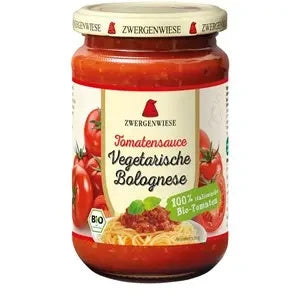 Sos wegański bolognese bezglutenowy 340 ml - Zwergenwiese (EKO)
