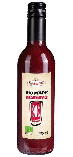 Syrop malinowy 375 ml - Prosto Ze Wsi (EKO)