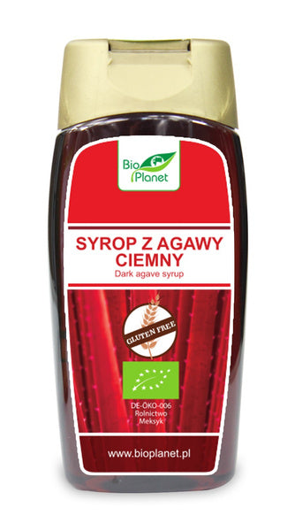Syrop z agawy ciemny 350 g (250 ml) - Bio Planet (EKO)