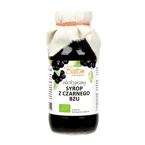 Syrop z czarnego bzu 330 ml - Batom (EKO)