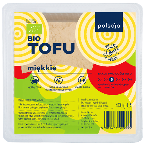 Tofu naturalne miękkie 400 g - Well Well (EKO)