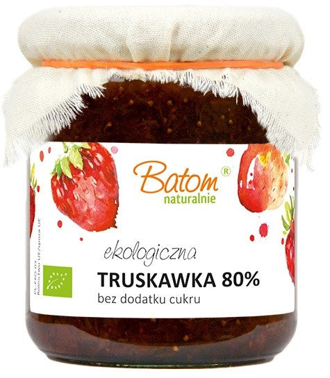 Truskawka 80 % 260 g - Batom (EKO)