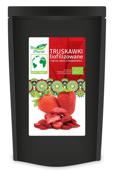 Truskawki liofilizowane 30 g - Bio Planet (EKO)