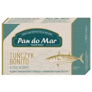 Tuńczyk bonito w sosie własnym 120 g (90 g) - Pan Do Mar