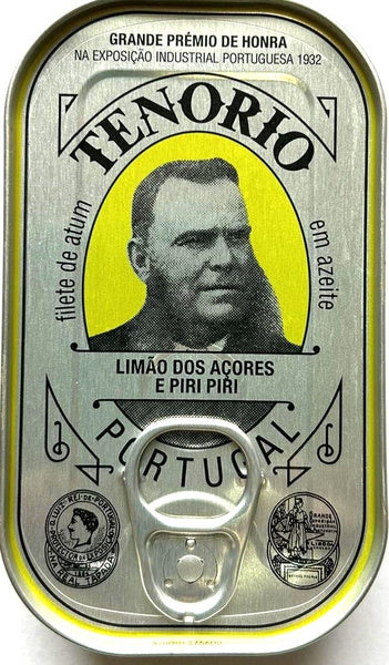 Tuńczyk premium filety w oliwie z oliwek z cytryną i papryczką piri piri 120 g (78 g) - Bon Appetit (Tenorio)