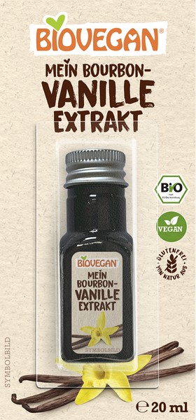 Wanilia bourbon ekstrakt bezglutenowy 20 ml - Biovegan (EKO)