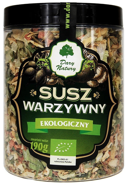 Włoszczyzna suszone warzywa 190 g - Dary Natury (EKO)