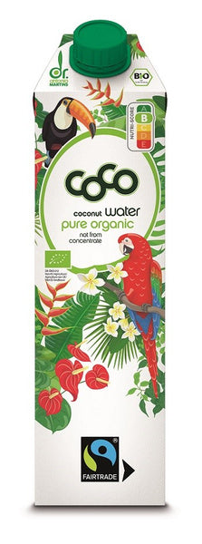 Woda kokosowa fair trade 1 l - COCO (EKO)