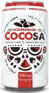 Woda kokosowa z sokiem z arbuza 330 ml - Cocosa