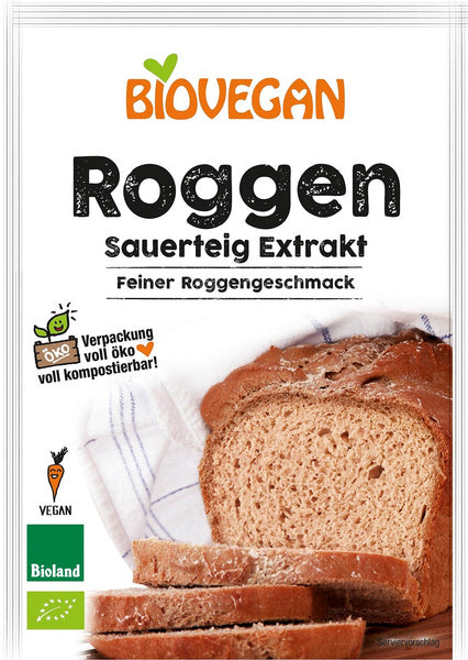 Zakwas chlebowy żytni w proszku 30 g - Biovegan (EKO)