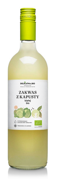 Zakwas z kapusty białej 700 ml - Delikatna (EKO)