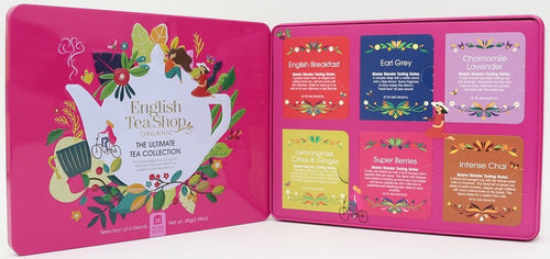 Zestaw herbat codziennych w puszce the ultimate 6 smaków 36 szt. 69 g - English Tea Shop Organic (EKO)