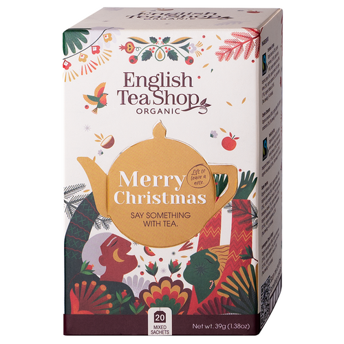 Zestaw herbat i herbatek świątecznych (5 smaków) (20 x 1,95 g) 39 g - English Tea Shop (EKO)