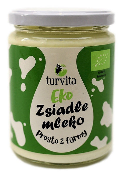 Zsiadłe mleko 450 g - Turvita (EKO)
