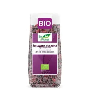 Żurawina suszona cięta niesłodzona 100 g - Bio Planet (EKO)